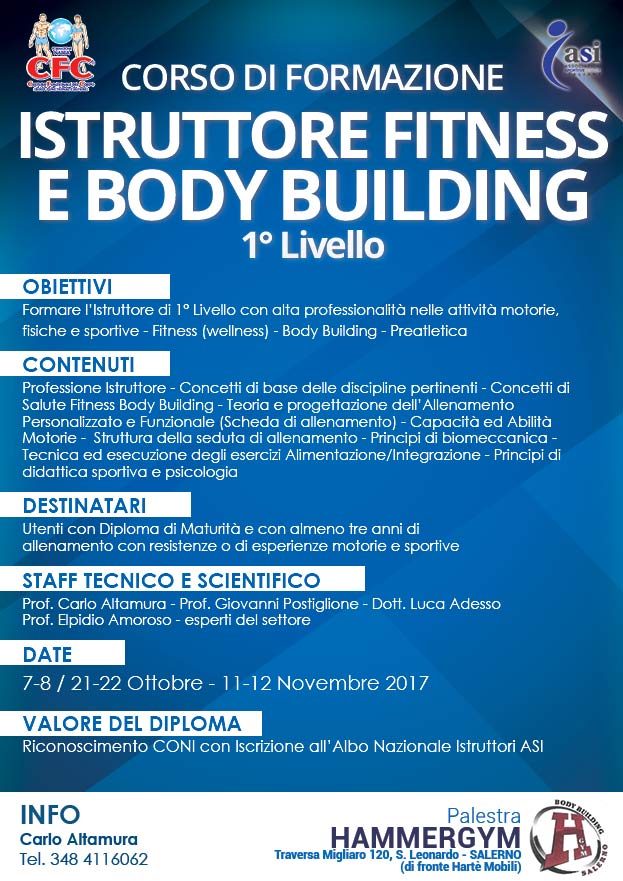 istruttore settembre 2017